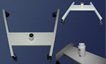 Mobile Stand Type 162 V-Form  - Detailview
