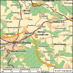 Map 10 km